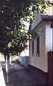 Ziegelpflaster vor dem Haus